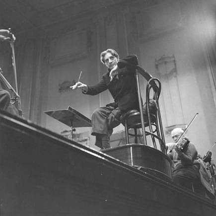 Sir John Barbirolli opens the Edinburgh Festival 1957 Times.jpg